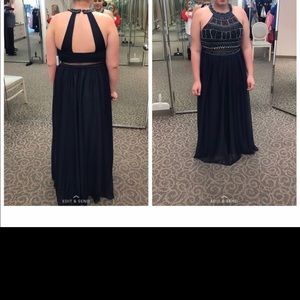 A prom dress